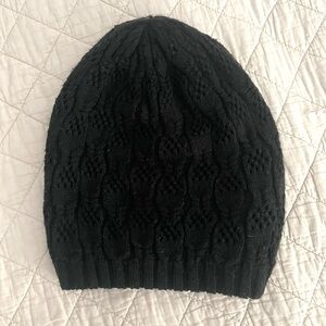 Eddie Bauer Black Knit Winter Hat